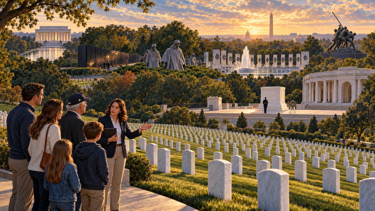 Washington DC Military History Tours: Memorials, Arlington Cemetery & American Heroes