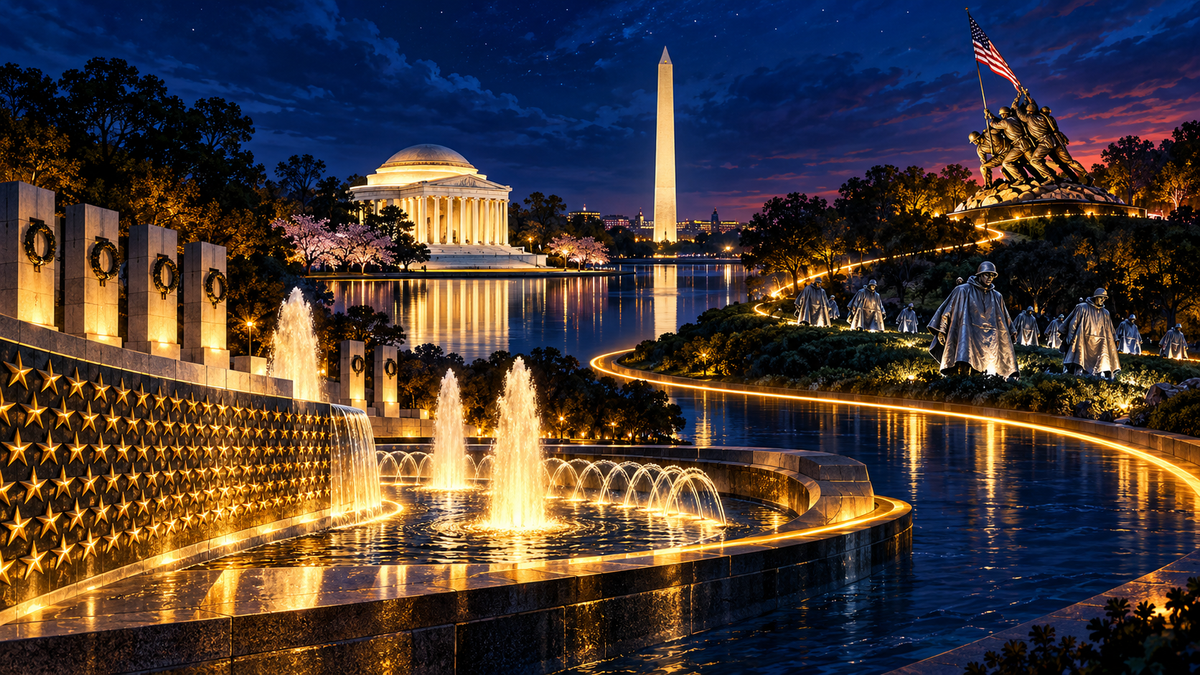 Washington DC Illuminated Monuments Tours: What You’ll See After Dark