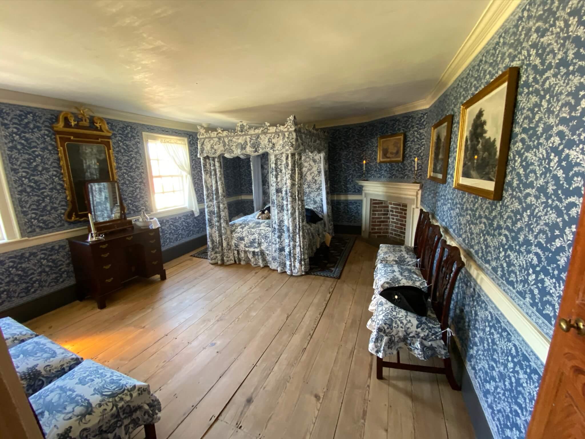 George Washington Guest Room Mt. Vernon Private Tour