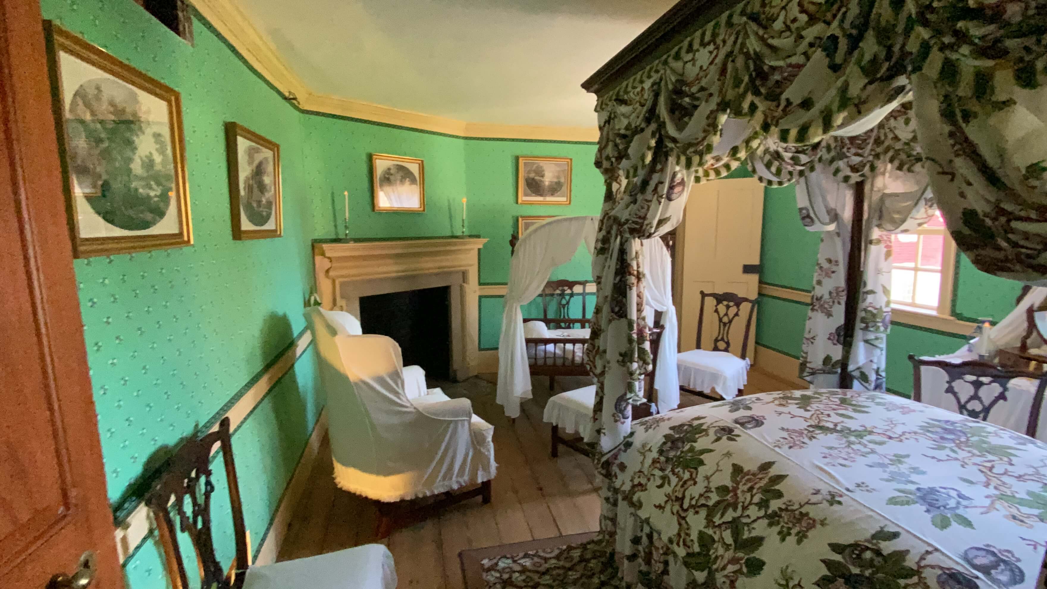 George Washington Nelly Parke Custis Room Mt. Vernon Private Tour