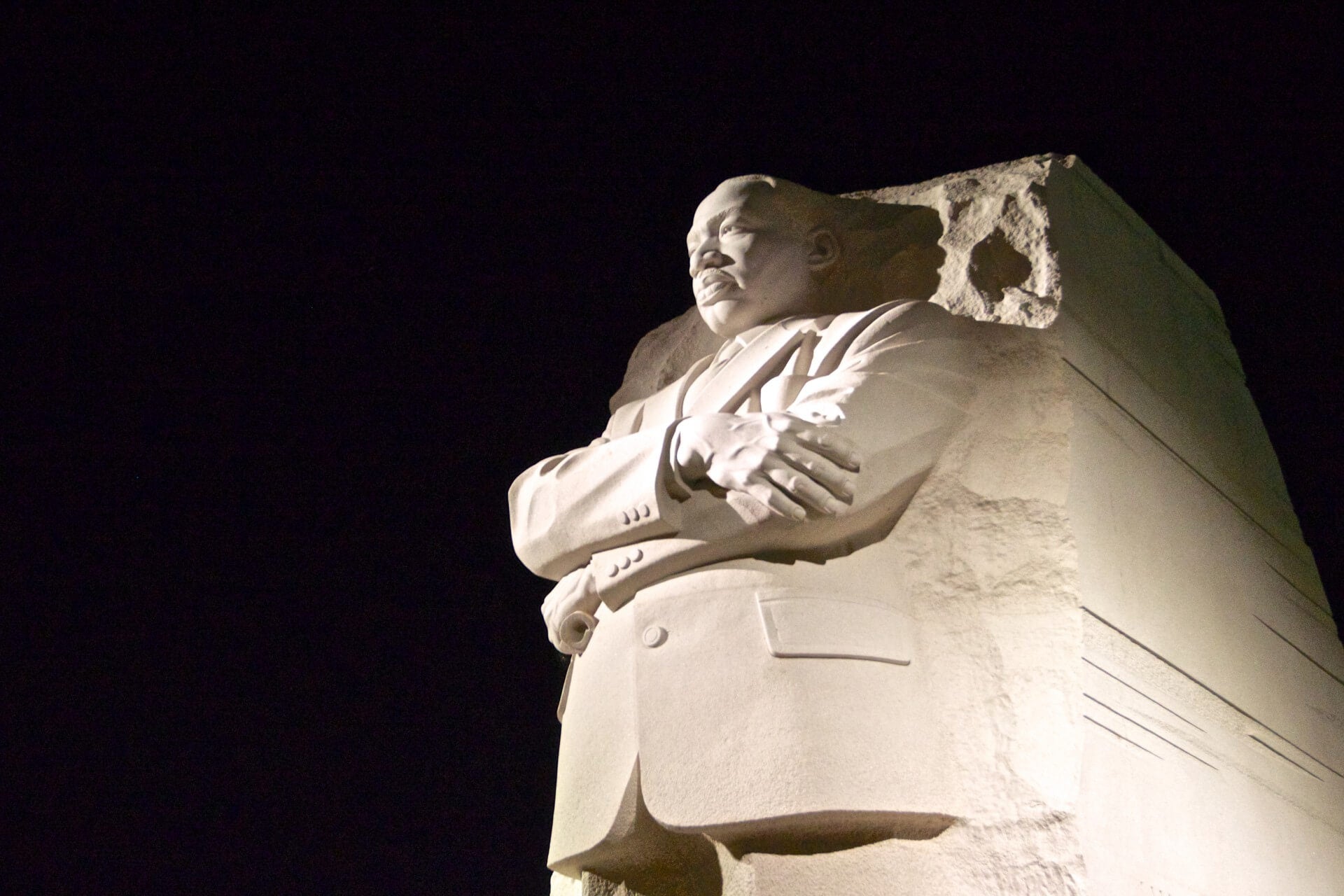 Martin Luther King Jr. Memorial private night tour Washington D.C.